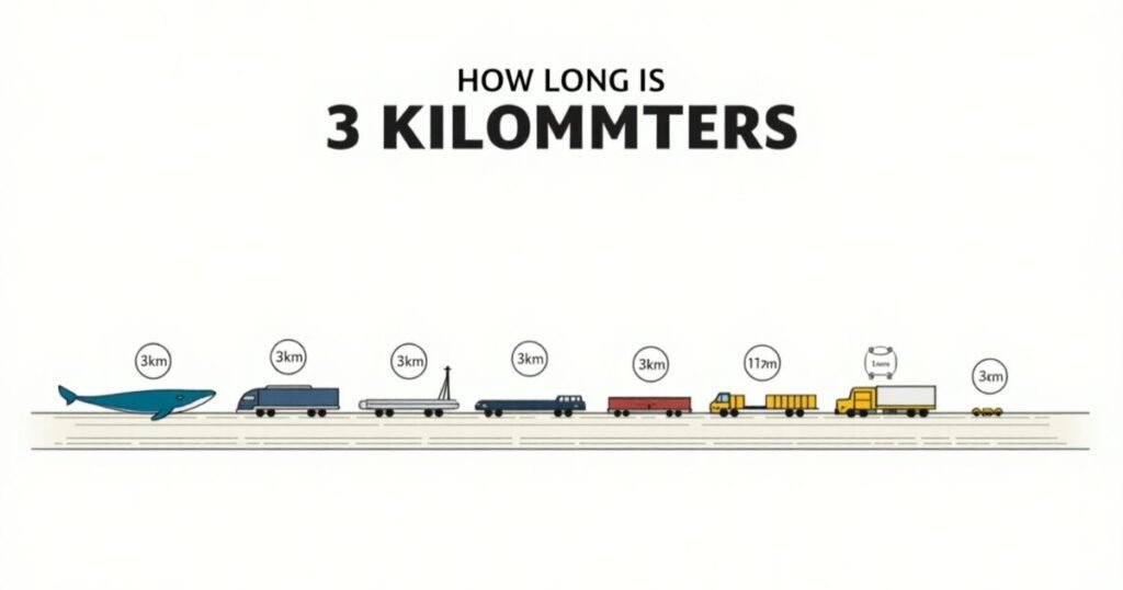 How Long is 3 Kilometers? 7 Things That Are About 3 Kilometers Long