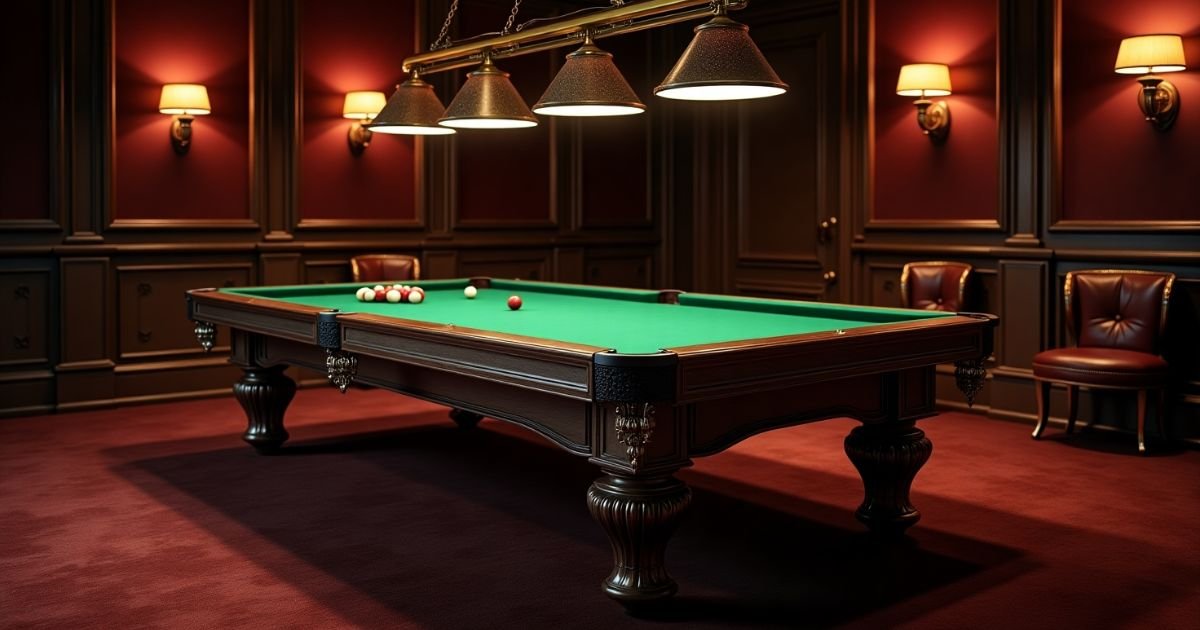 A Full-Size Pool Table